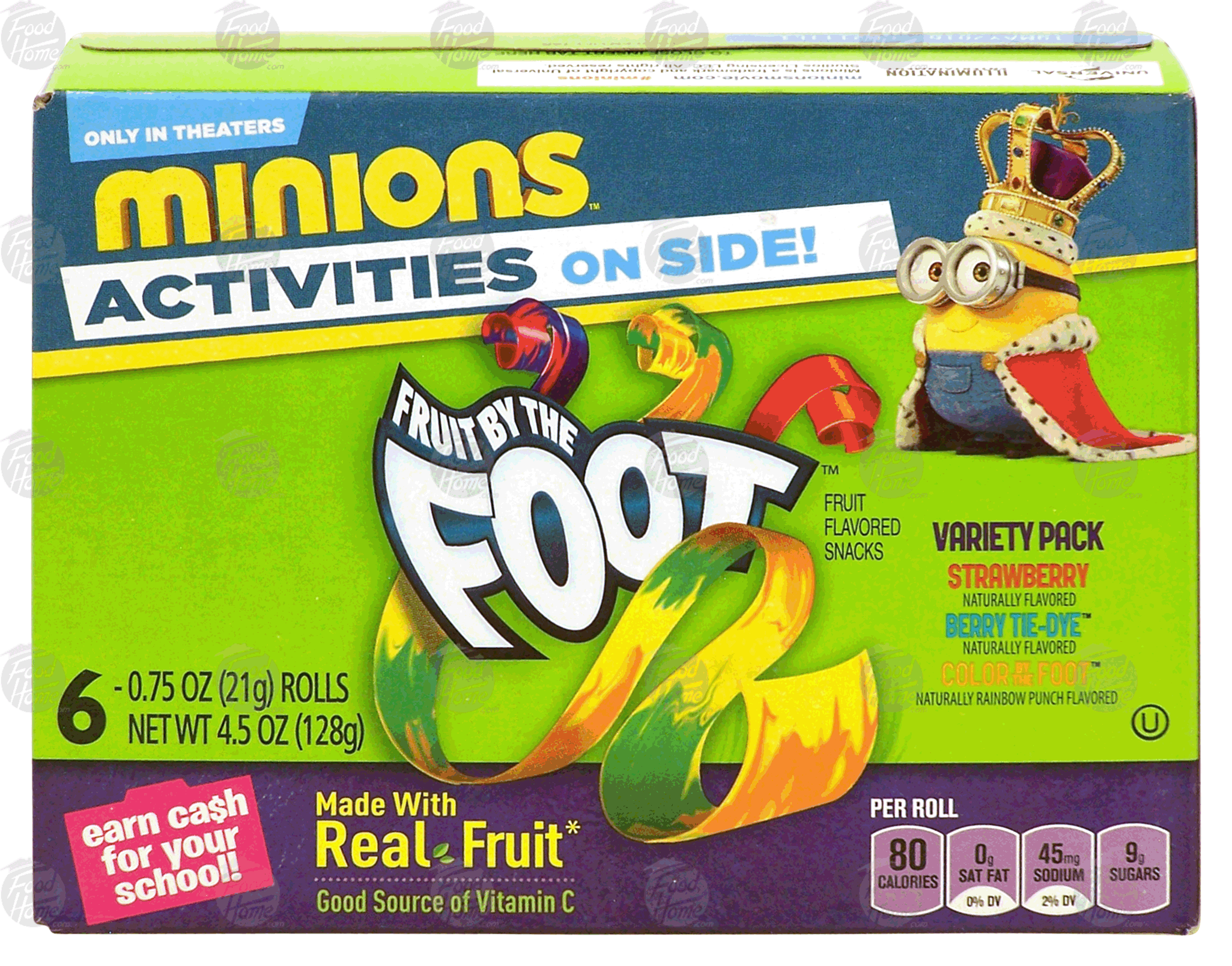 Betty Crocker Fruit By The Foot variety pack fruit flavored snacks, 6-rolls Full-Size Picture